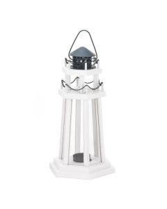 LIGHTHOUSE POINT WOODEN LANTERN